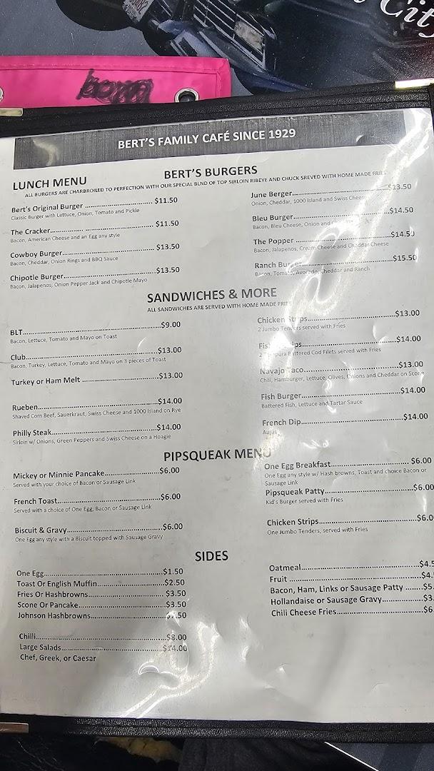 Bert's Family Cafe